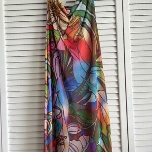Petit Pois "Stained Glass" Halter Dress, size S